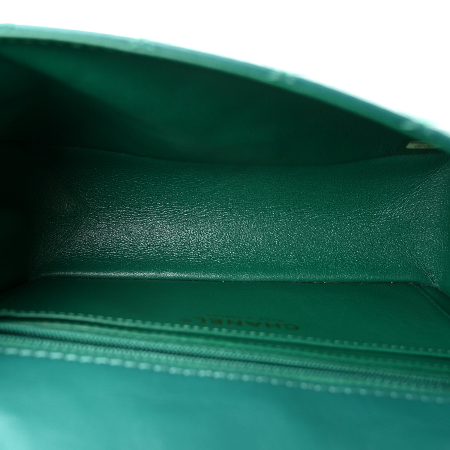 Chanel Aged Calfskin Quilted 2.55 Reissue Mini Flap Green 5 of 10