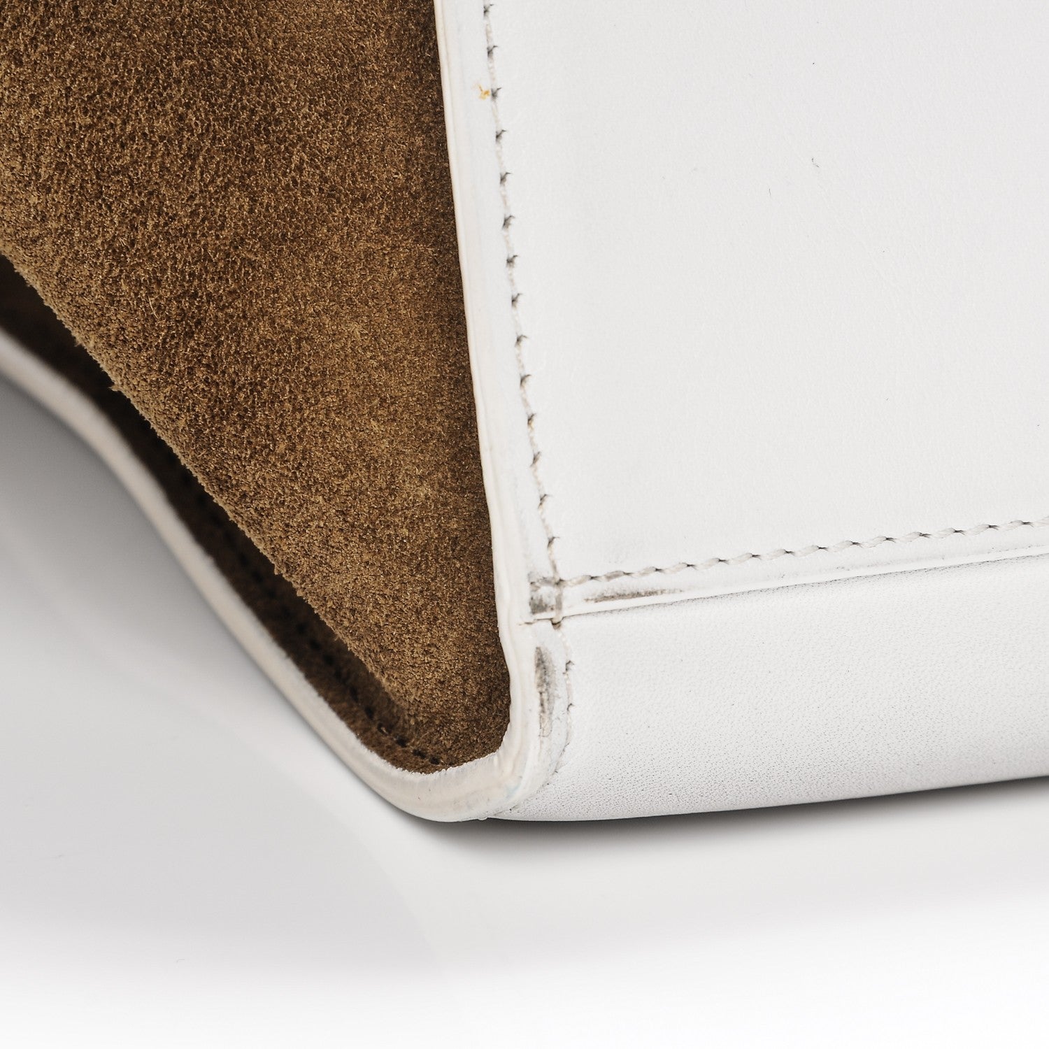 Celine Smooth Calfskin Suede Medium Tri-Color Trapeze 7 of 9