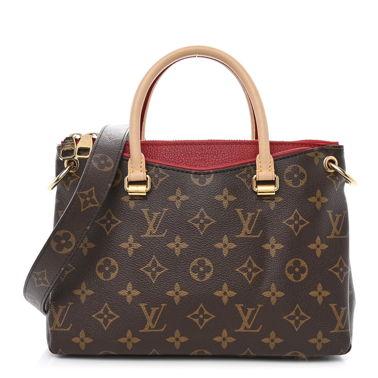 Monogram Pallas BB Cherry