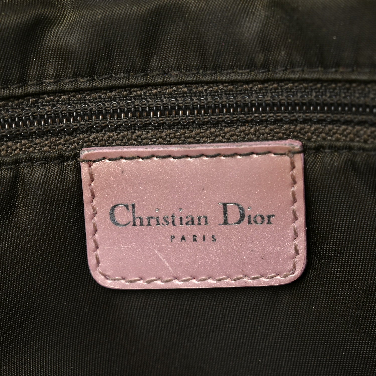 Christian Dior Snakeskin Malice Shoulder Bag Pink 6 of 12