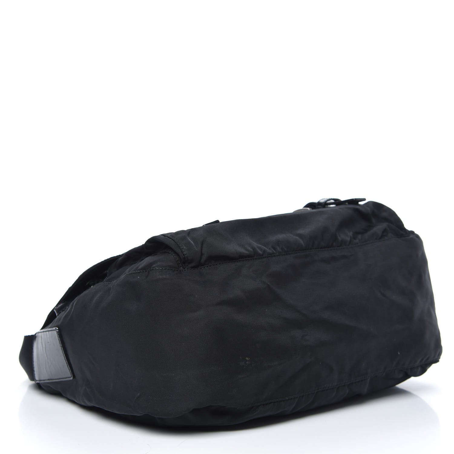 Prada Tessuto Nylon Messenger Bag Black 4 of 12