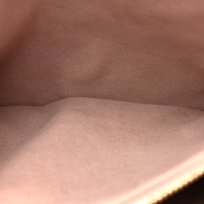 Louis Vuitton Lambskin Embossed Monogram Coussin PM Black 6 of 10