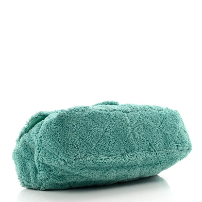 Chanel Lambskin Calfskin Mixed Fibers Quilted Medium Flap Green 4 of 10