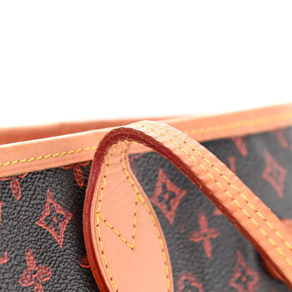 Louis Vuitton Catogram Neverfull MM Marron 12 of 15