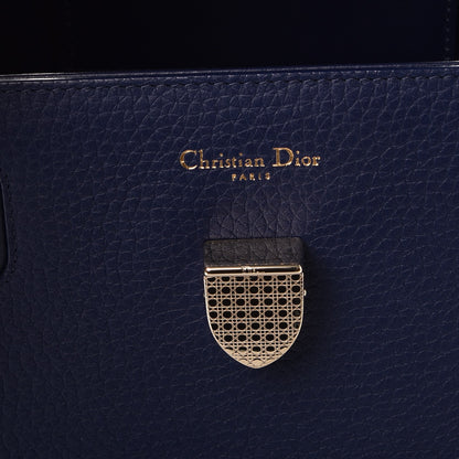 Christian Dior Bullcalf Medium Diorever Flap Navy 6 of 10