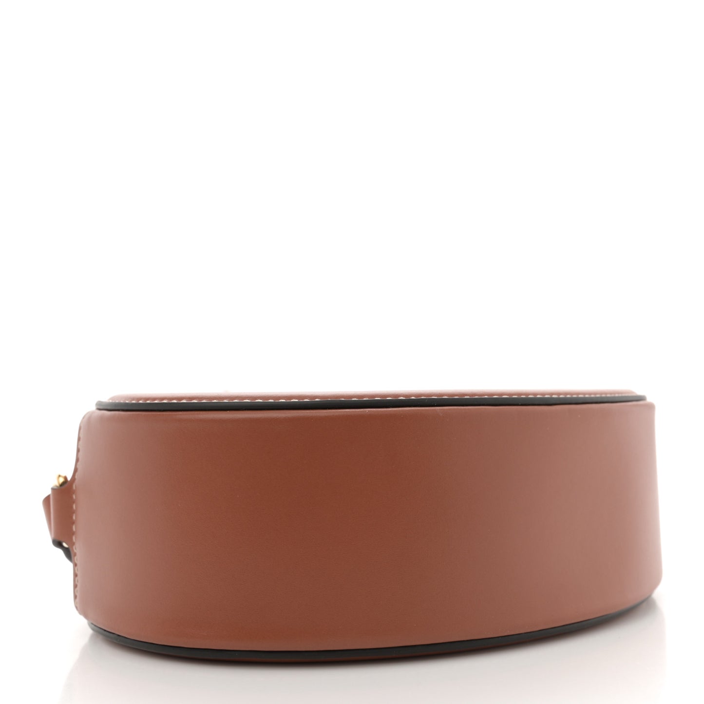 Smooth Calfskin Cuir Triomphe Oval Bag Tan