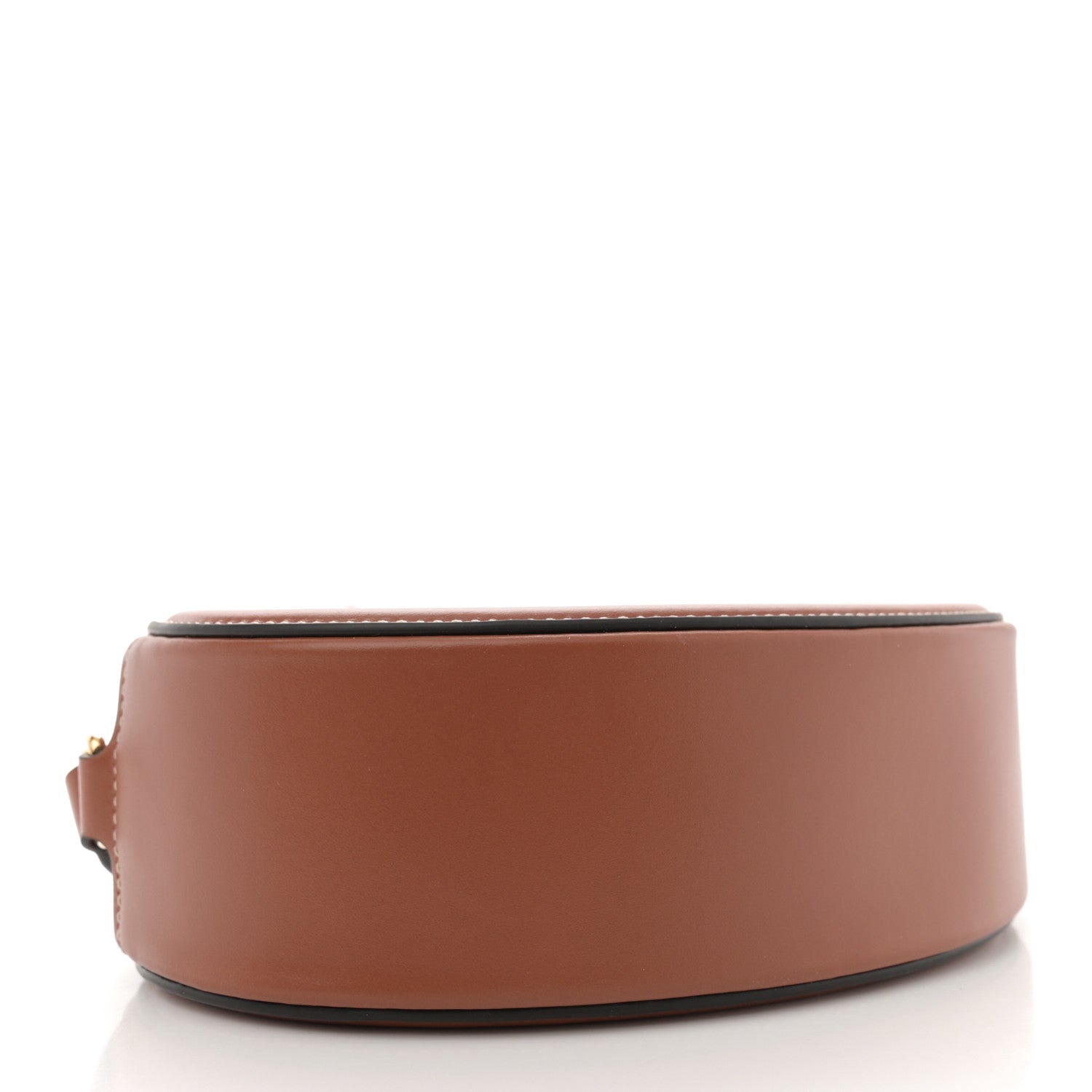 Celine Smooth Calfskin Cuir Triomphe Oval Bag Tan 4 of 10