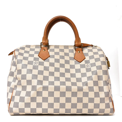 Louis Vuitton Damier Azur Speedy 30 1 of 9
