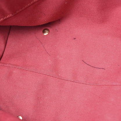 Burberry Haymarket Check Small Canterbury Tote Dark Pink 10 of 13