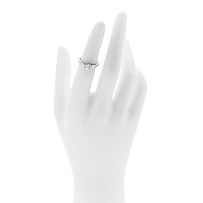 Bulgari Platinum Diamond .51ct Griffe Solitaire Engagement Ring 48 4.5 2 of 7