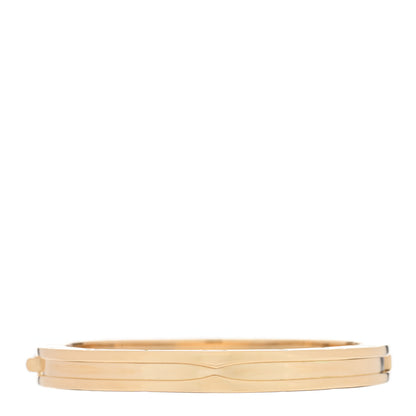 Bulgari 18K Yellow Gold Narrow B.Zero1 Bangle Bracelet 2 of 3