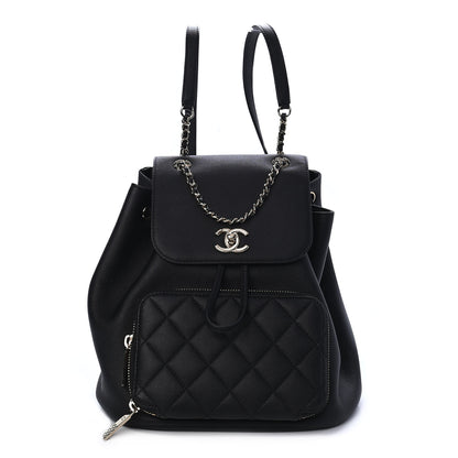 Chanel Caviar Quilted Business Affinity Backpack Black 1 of 9