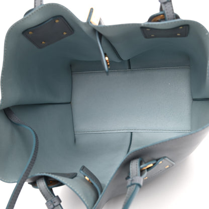 Chloe Smooth Calfskin Medium Vick Tote Cloudy Blue 6 of 15