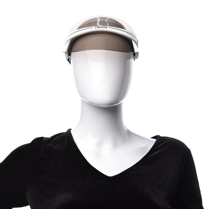 Christian Dior Mirrored DiorClub1 Sun Visor Silver 2 of 8