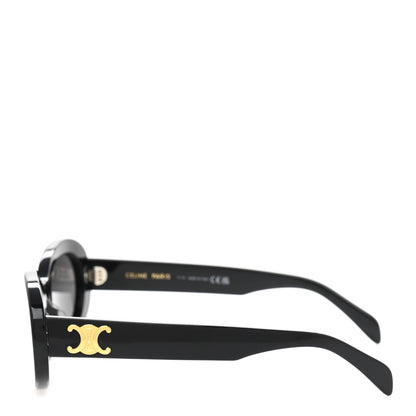 Celine Acetate Triomphe 01 Sunglasses CL 40194U Black 3 of 8