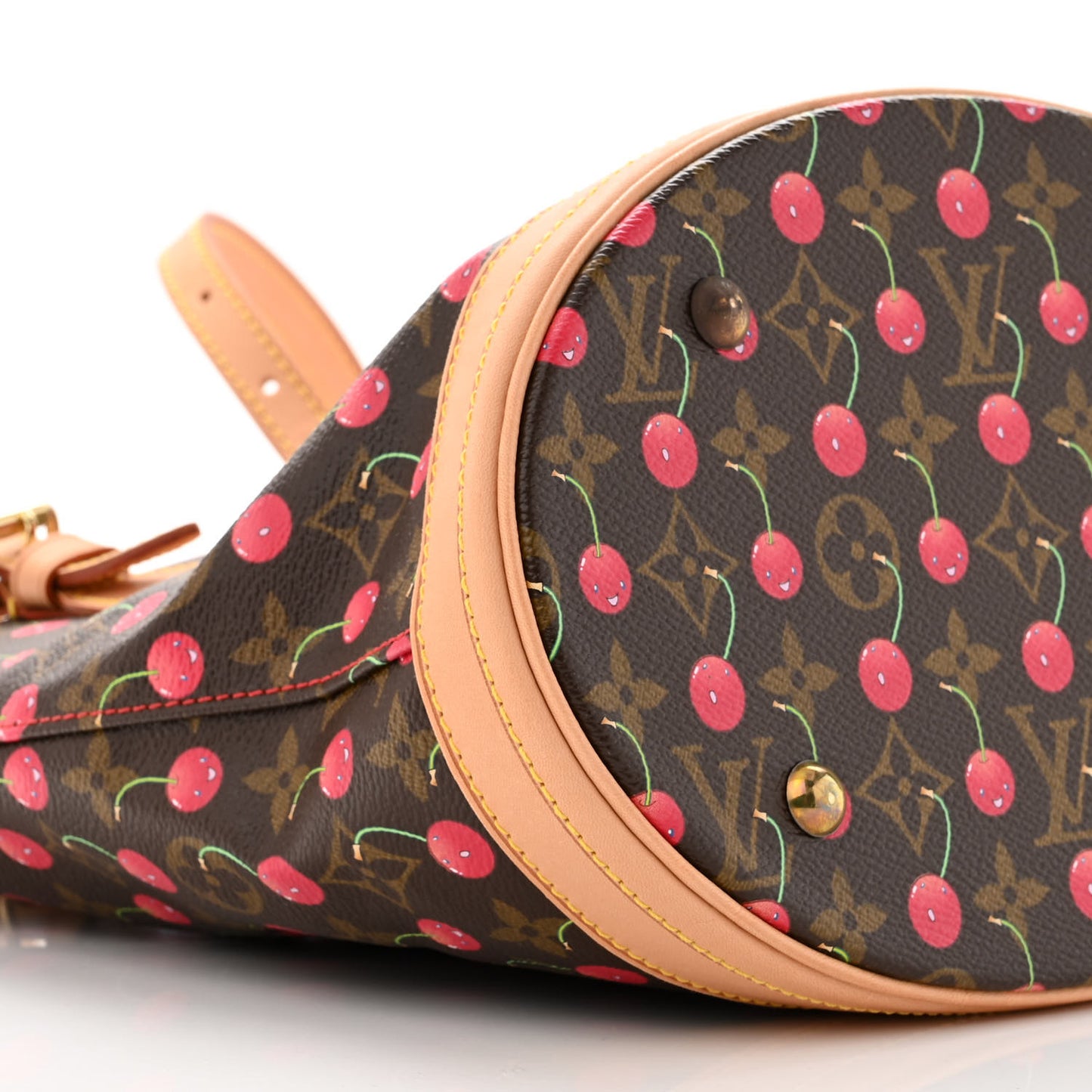 Monogram Cerises Bucket Bag