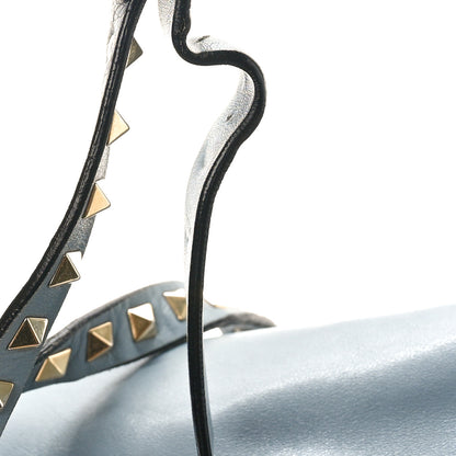 Valentino Garavani Vitello Rockstud Flap Shoulder Bag Light Stone 16 of 20