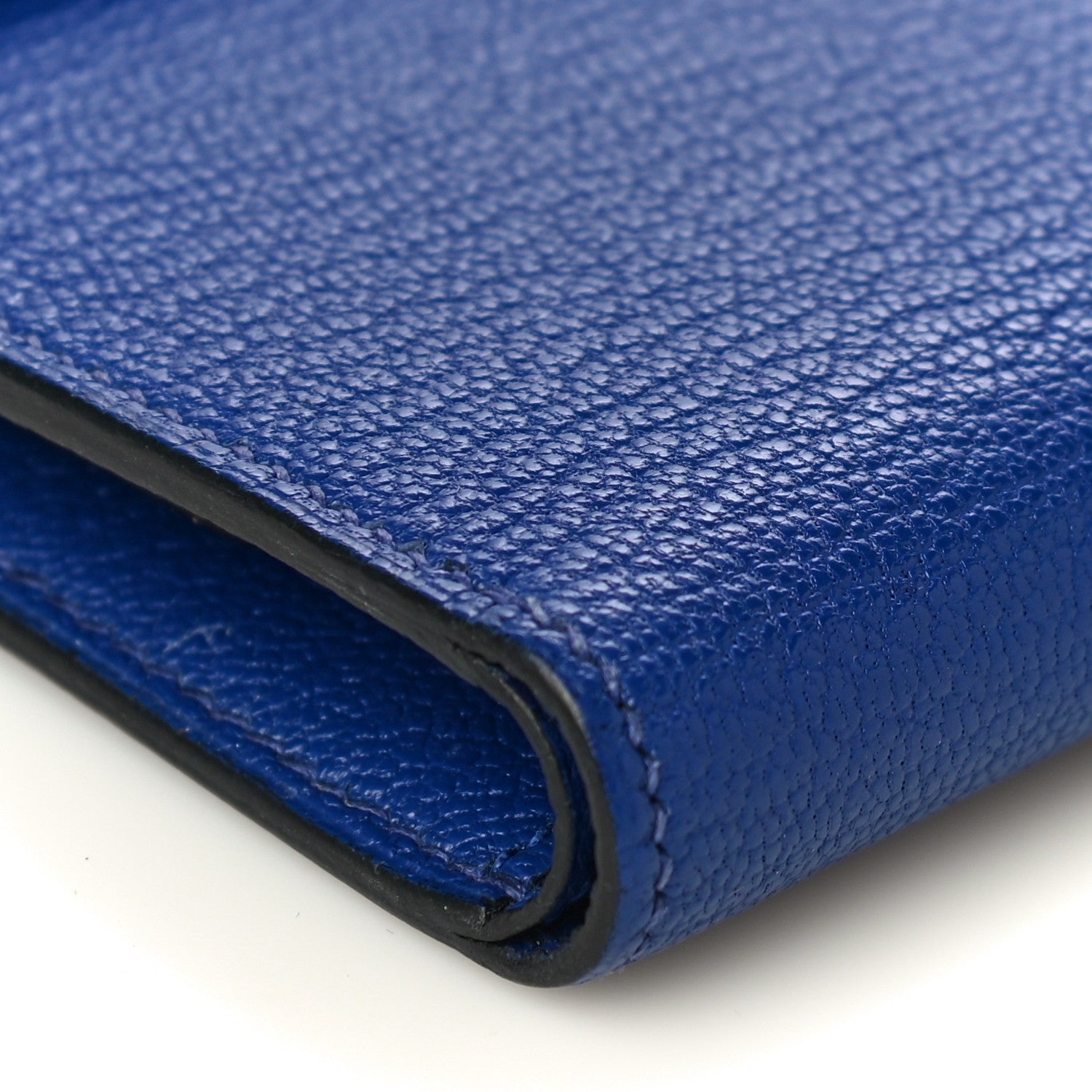 Hermes Chevre Mysore Clic 12 Wallet Bleu Electrique 8 of 14