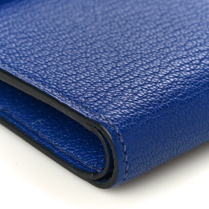 Hermes Chevre Mysore Clic 12 Wallet Bleu Electrique 8 of 14