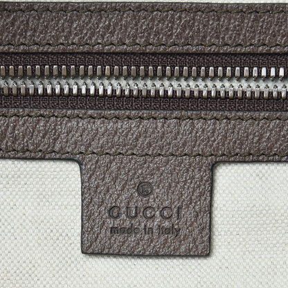 Gucci GG Supreme Monogram Calfskin Web Small Ophidia Day Backpack Beige Ebony New Acero 6 of 9