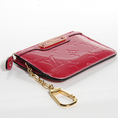 Louis Vuitton Vernis Key Pouch Rose Indien 4 of 7