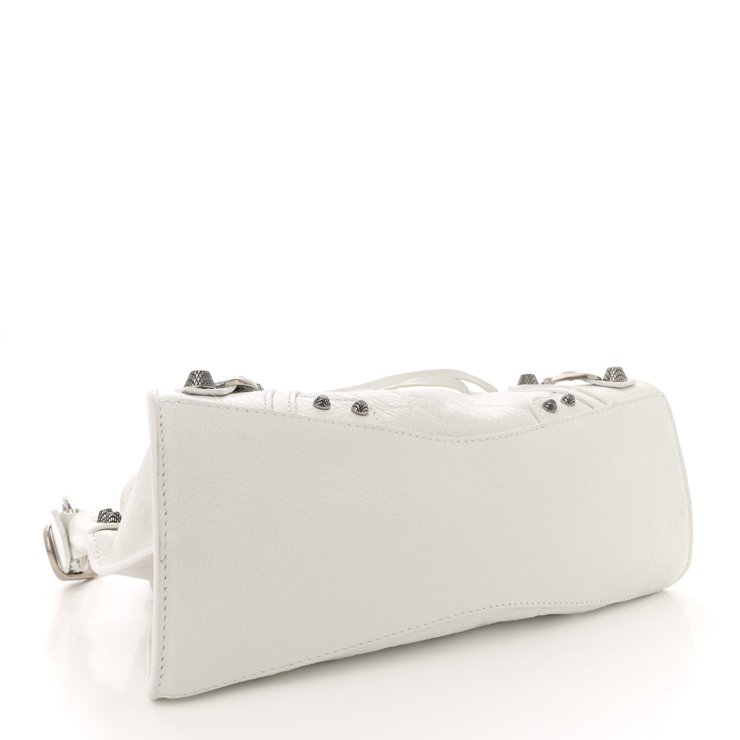 Agneau Arena Neo Cagole Handbag XS Optic White