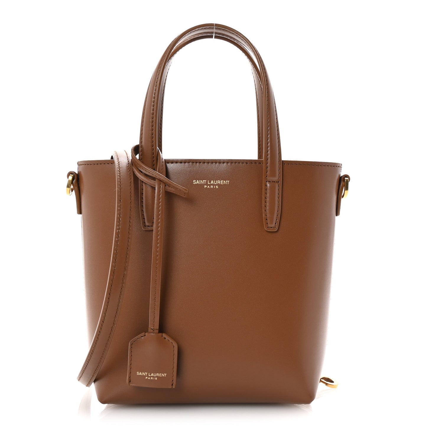 Calfskin Mini Toy Shopping Tote Fox