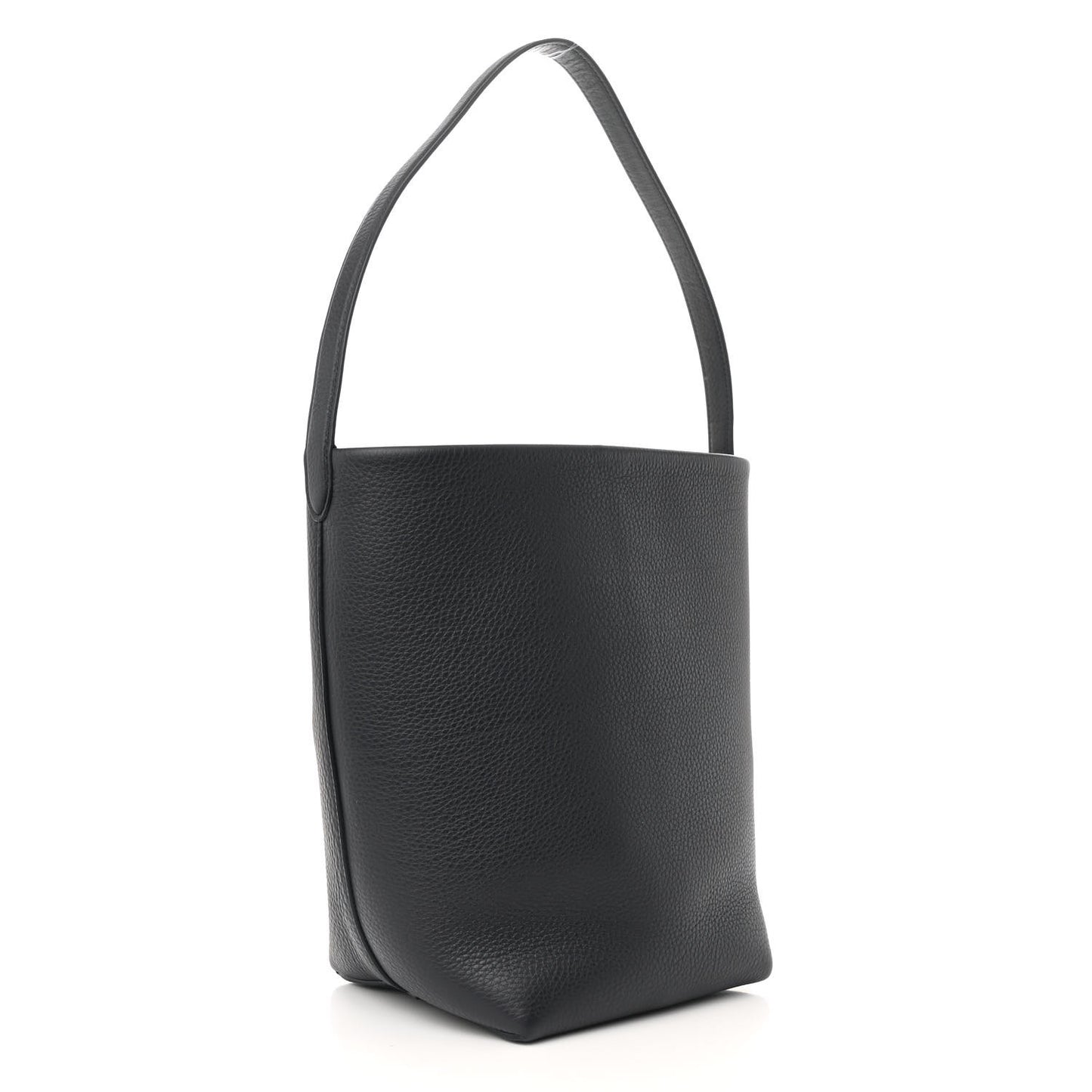 Grained Calfskin Medium N/S Park Tote Marine