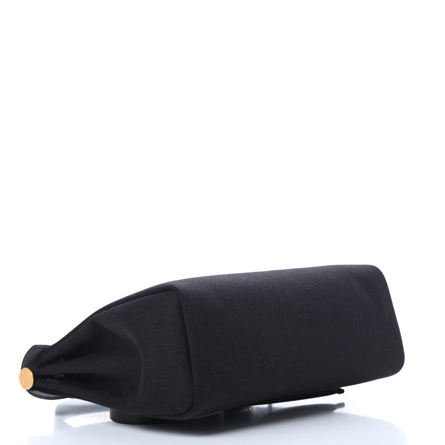 Hermes Military Toile Vache Hunter Herbag Zip PM 31 Black 5 of 12