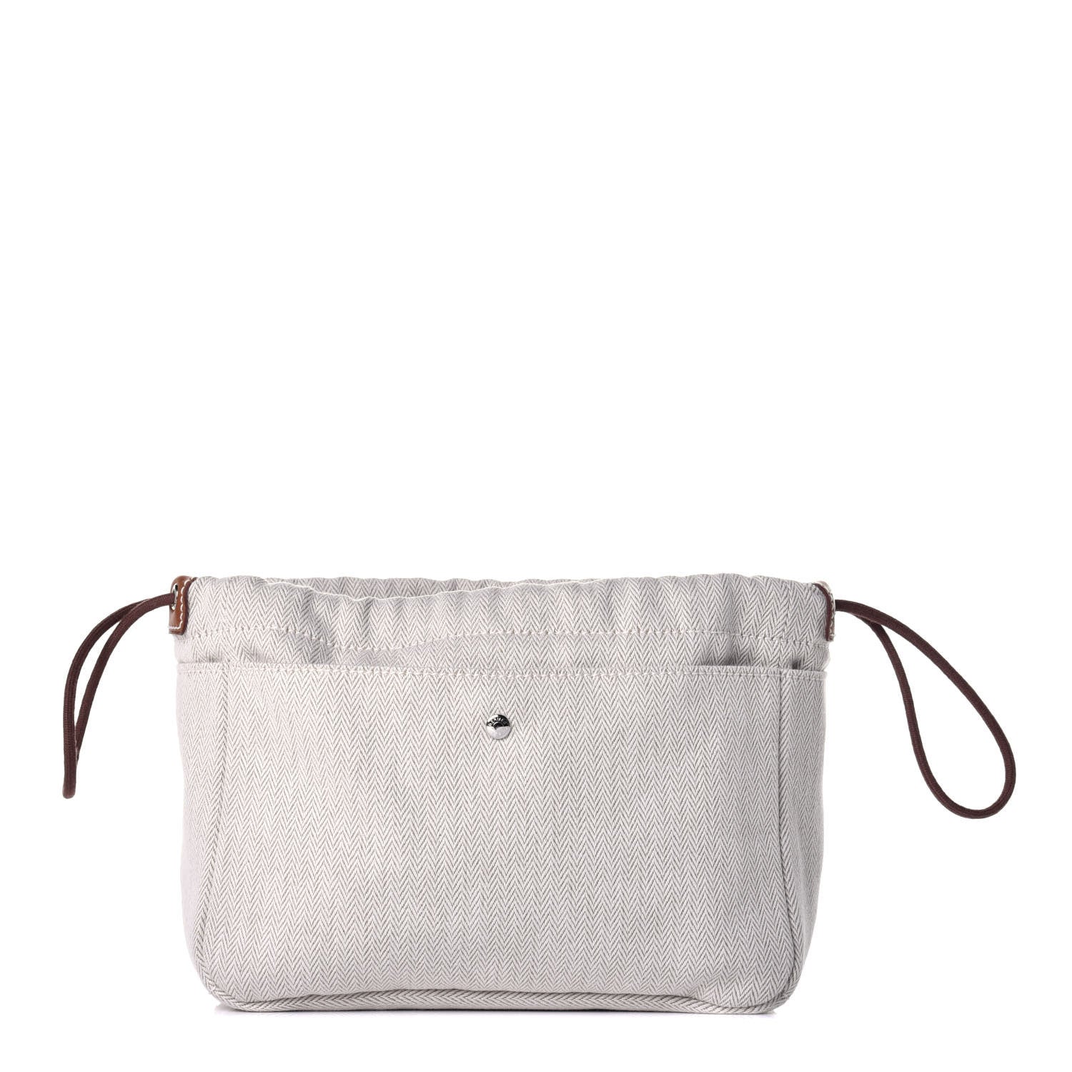 Hermes Canvas Barenia Fourbi 20 PM Pouch Naturel Fauve 1 of 10