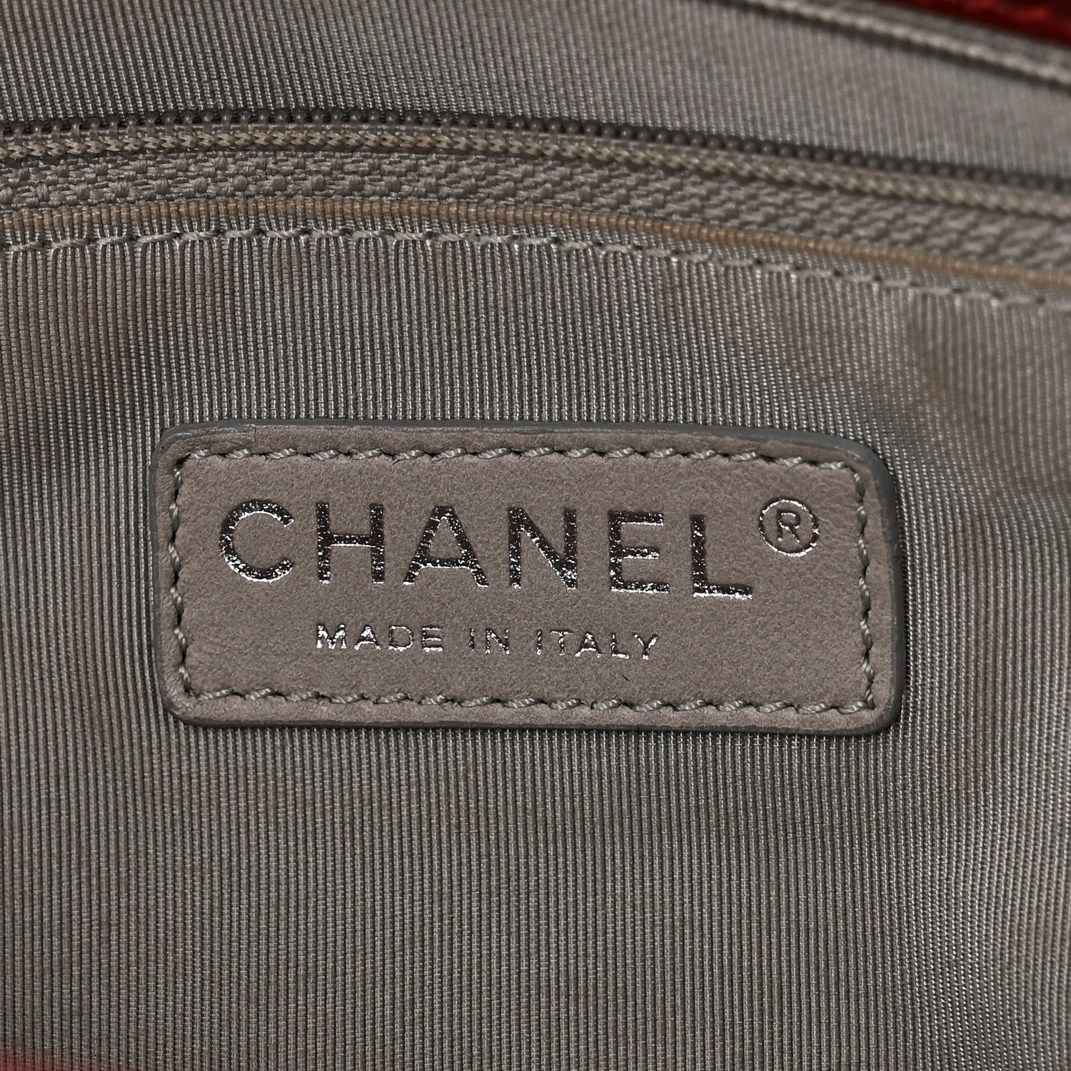 Chanel Lambskin Medium Rock and Chain Flap Red 6 of 10