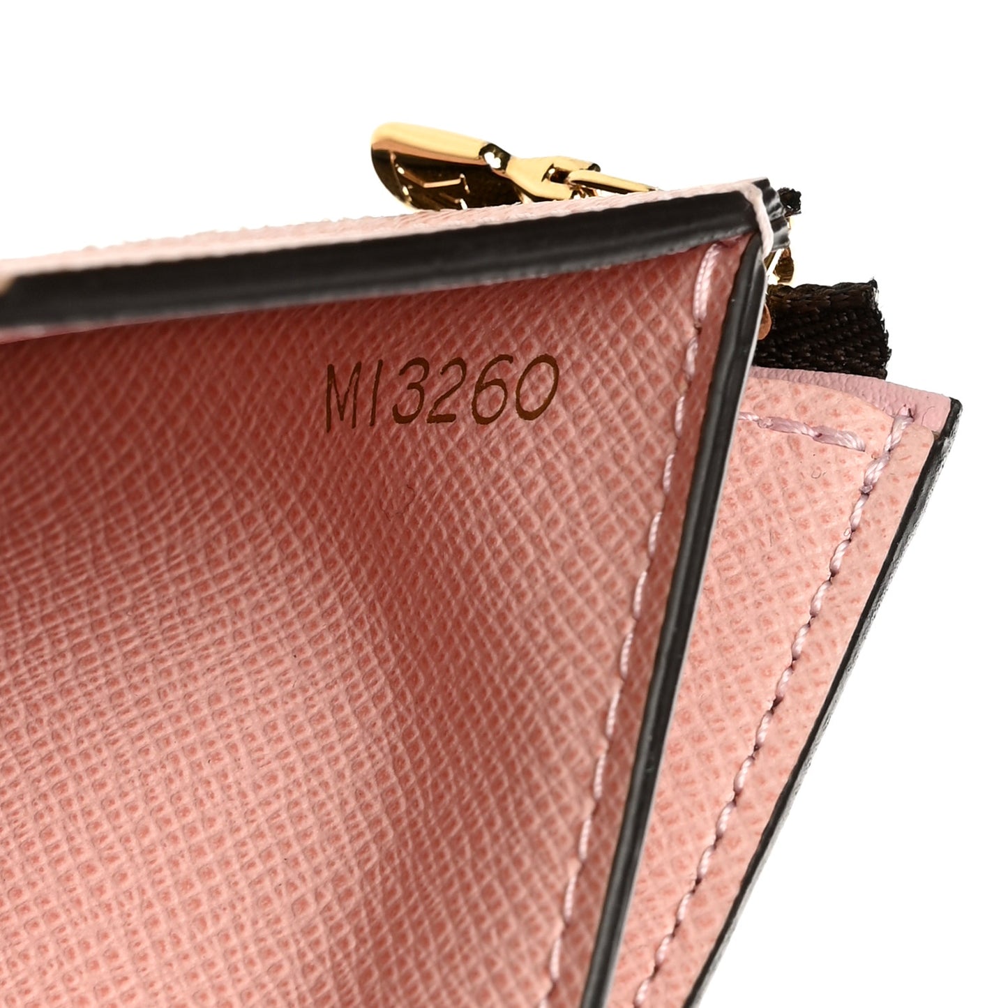 Monogram Zoe Wallet Rose Ballerine