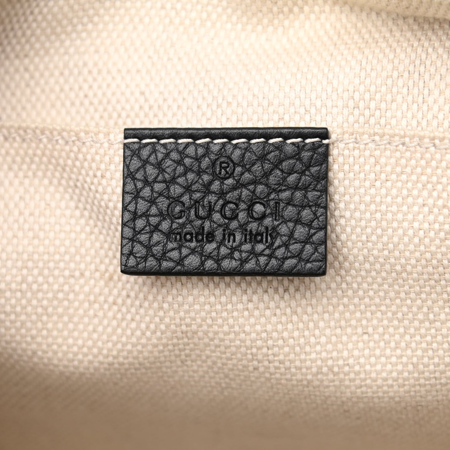 Pebbled Calfskin Small Soho Disco Bag Black