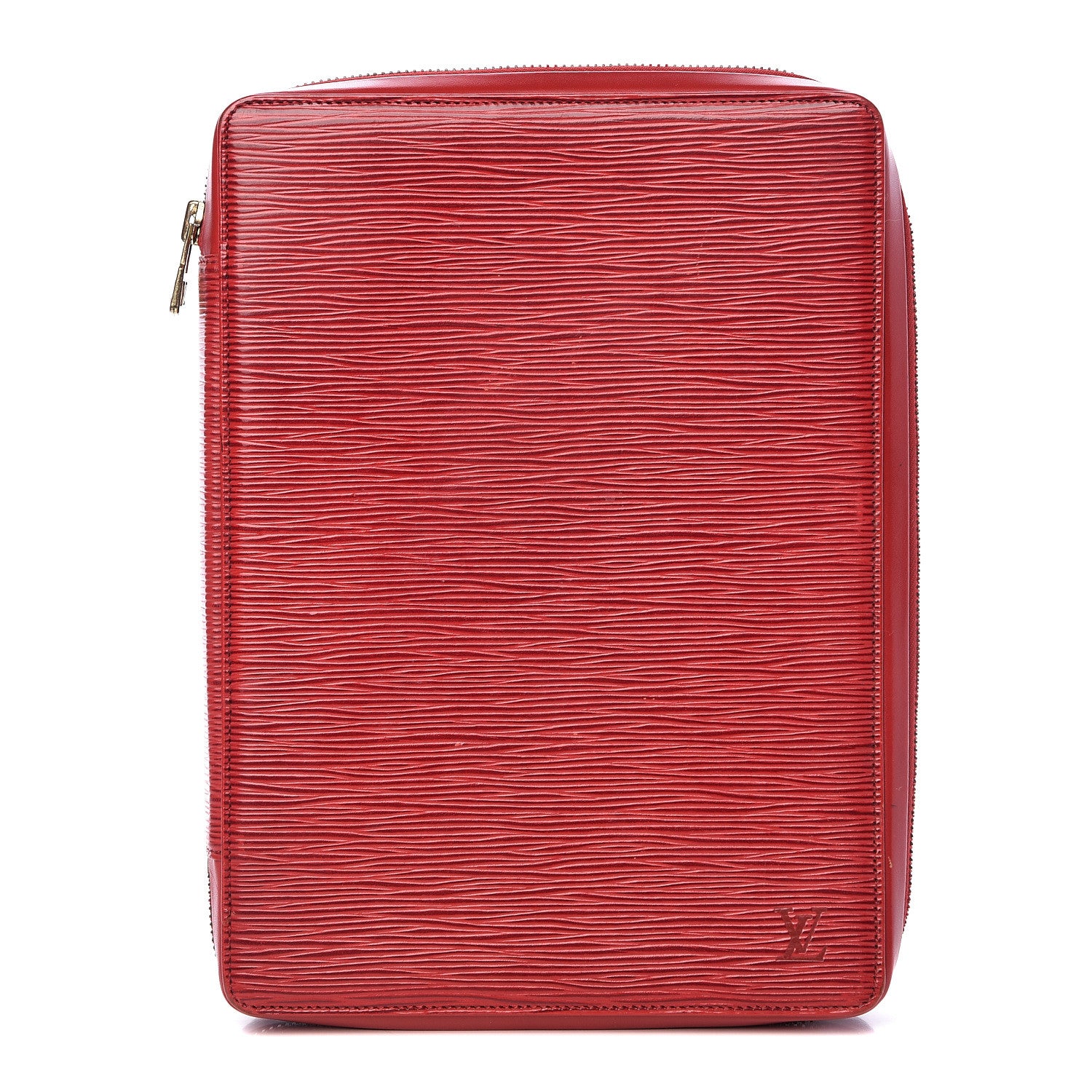 Louis Vuitton Epi Travel Diary Castillan Red 1 of 19