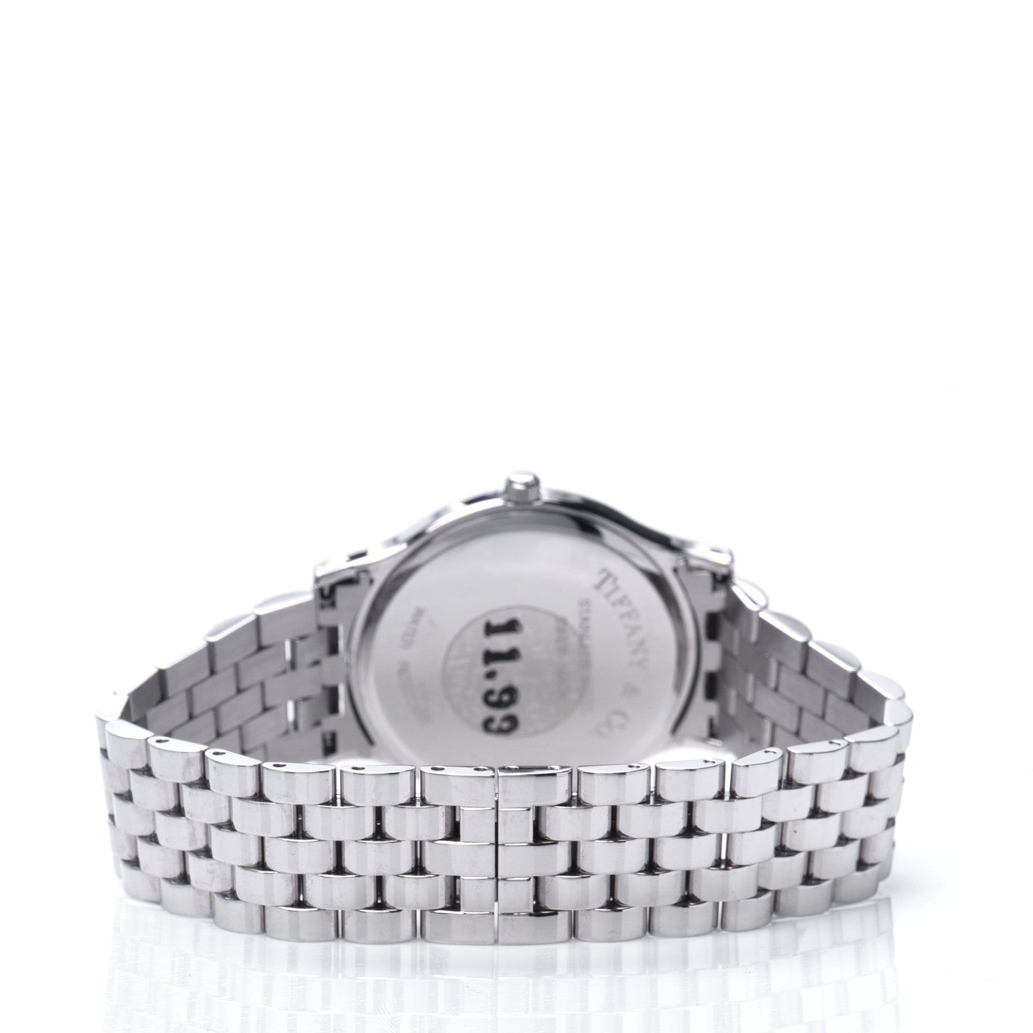 Tiffany Stainless Steel 33mm Portfolio Quartz Watch 3 of 5