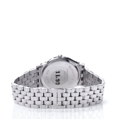 Tiffany Stainless Steel 33mm Portfolio Quartz Watch 3 of 5
