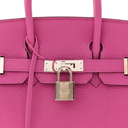 Hermes Togo Birkin 25 Rose Pourpre 8 of 11