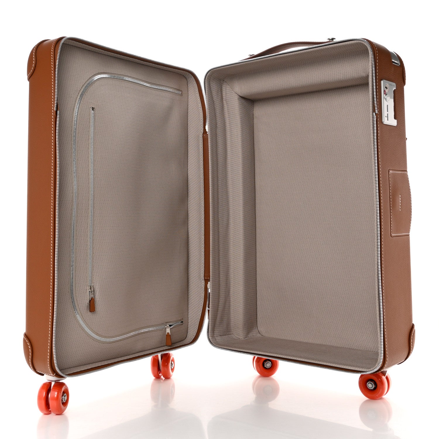 Hermes Canvas Taurillon Regate RMS Rolling Trolley Luggage Multicolor 4 of 8