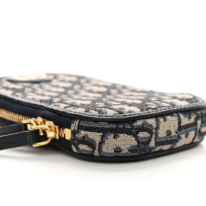 Christian Dior Oblique 30 Montaigne Phone Holder Blue 9 of 11