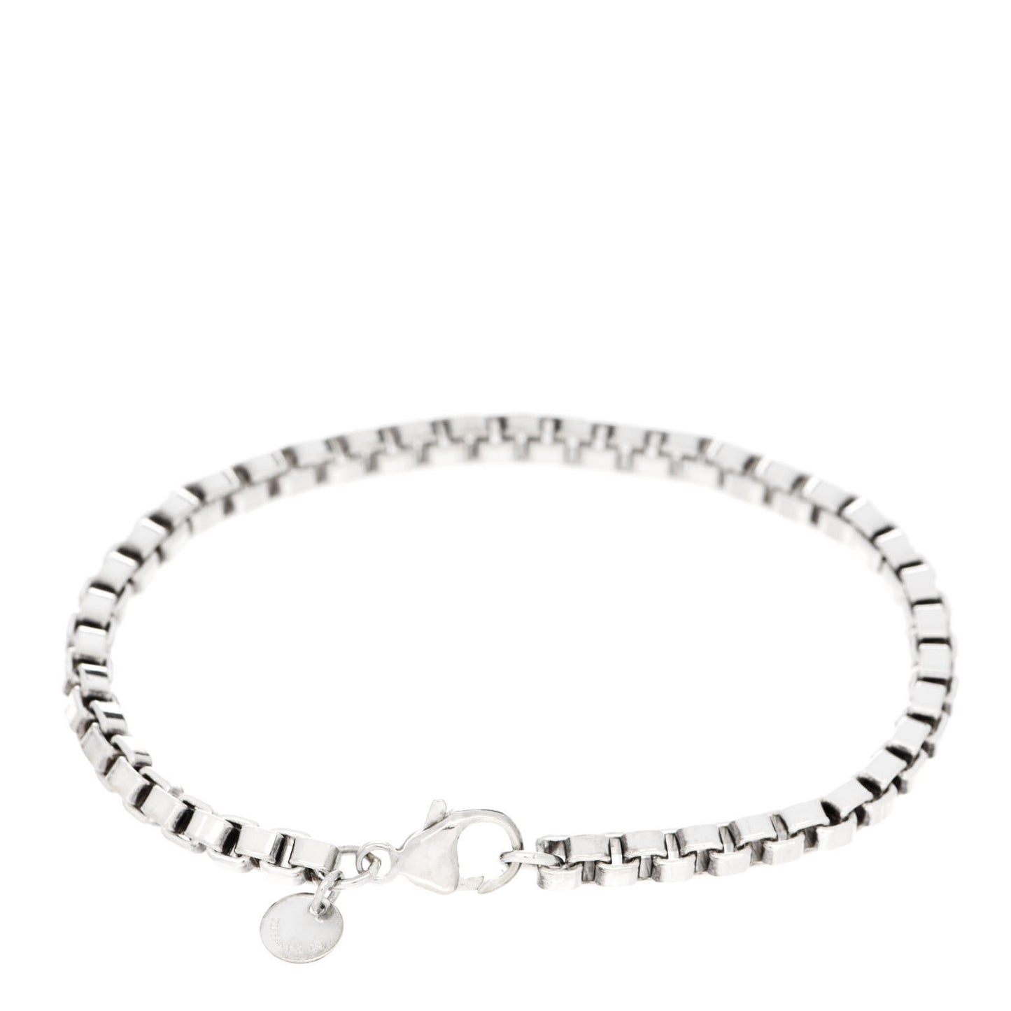 Sterling Silver 4mm Venetian Link Bracelet