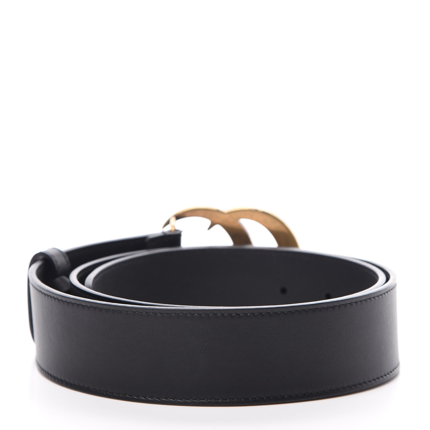 Gucci Calfskin Double G 40mm Belt 85 34 Black 2 of 9