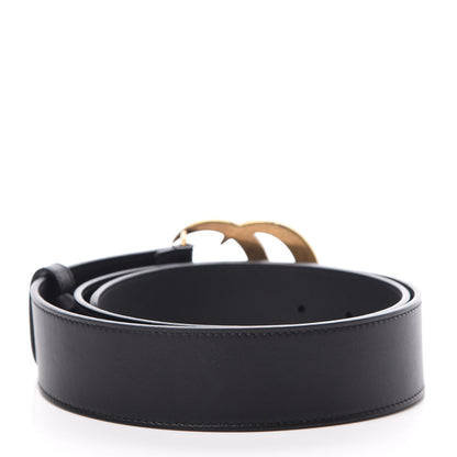 Gucci Calfskin Double G 40mm Belt 85 34 Black 2 of 9