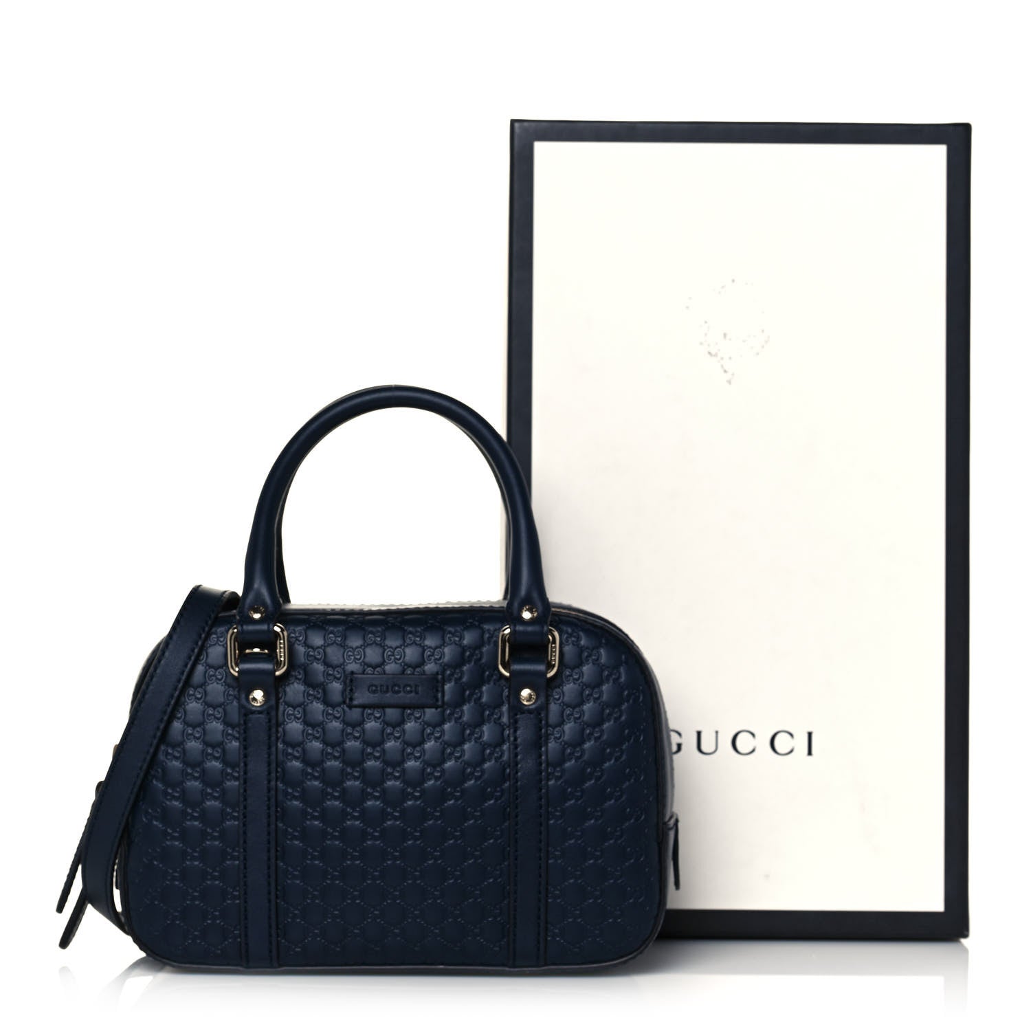 Gucci Soft Microguccissima Small Crossbody Bag Blue 13 of 13