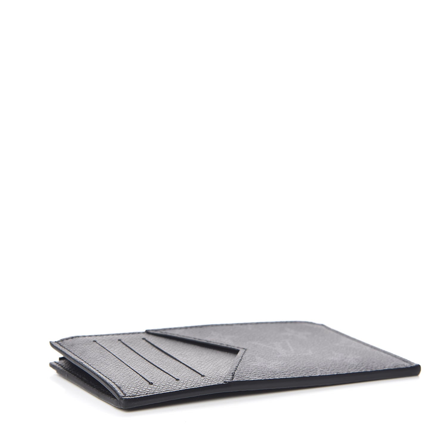 Louis Vuitton Monogram Eclipse Taiga Coin Card Holder 4 of 7