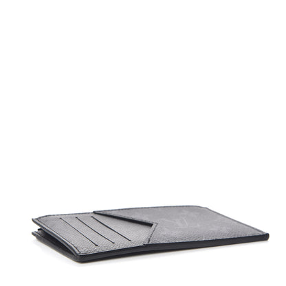 Louis Vuitton Monogram Eclipse Taiga Coin Card Holder 4 of 7