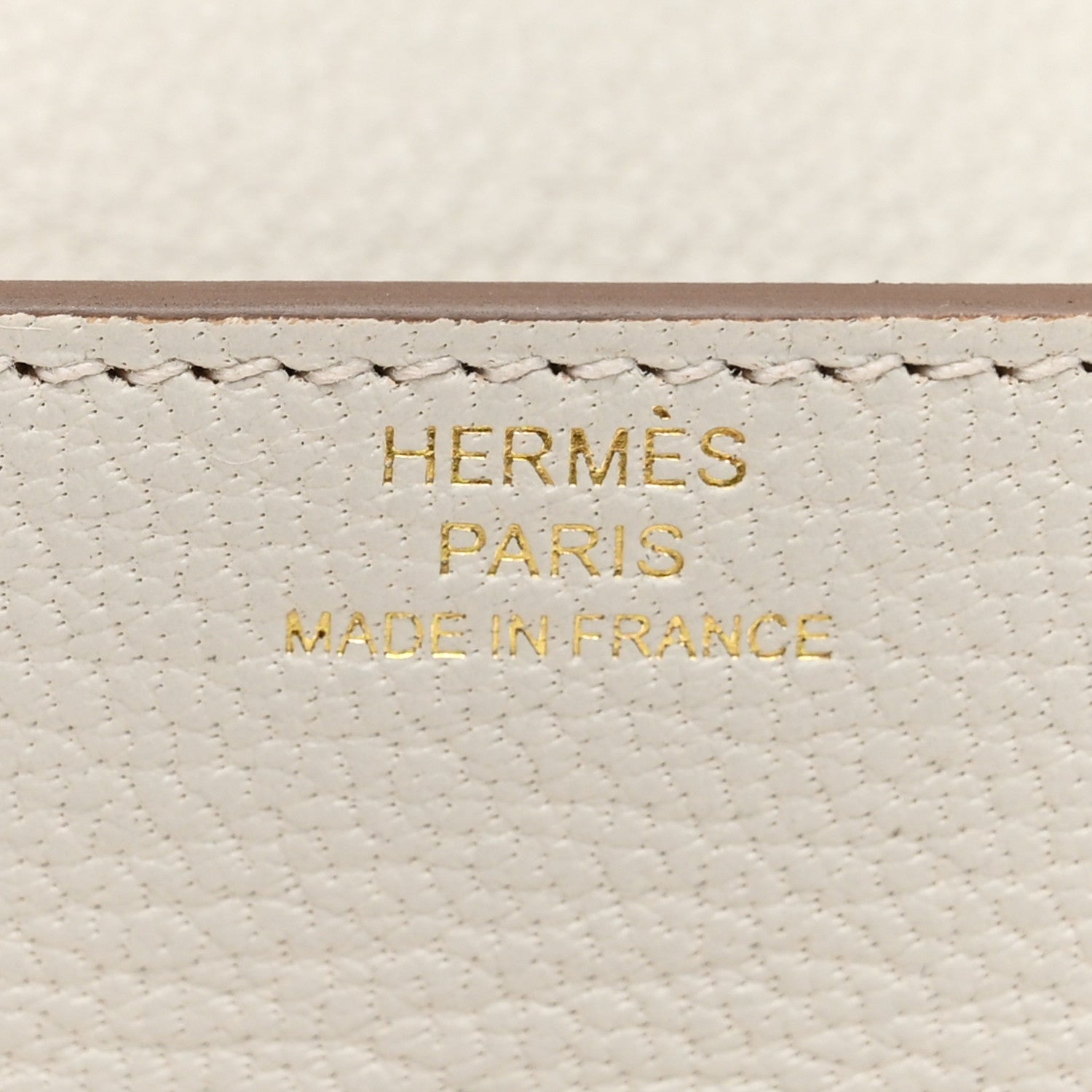 Hermes Chevre Mysore Roulis Slim Wallet Mushroom 7 of 8