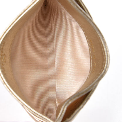 Chanel Metallic Lambskin Quilted CC Card Holder Gold 5 of 8