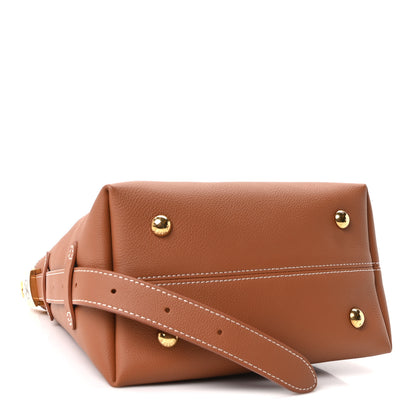 Louis Vuitton Grained Calfskin Low Key Hobo PM Cognac 5 of 11
