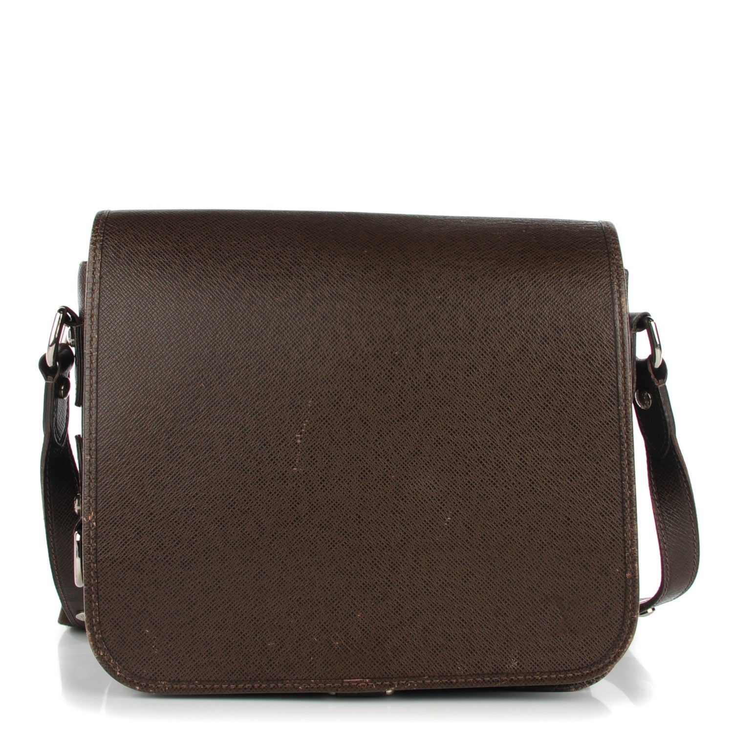 Louis Vuitton Taiga Andrei Messenger Bag Grizzli 1 of 15