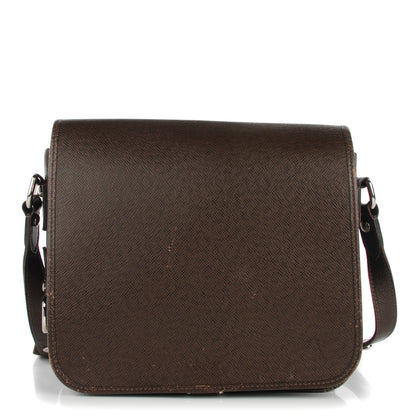 Louis Vuitton Taiga Andrei Messenger Bag Grizzli 1 of 15